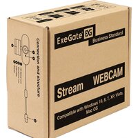 Веб-камера ExeGate Stream HD 4000 4K UHD T-Tripod
