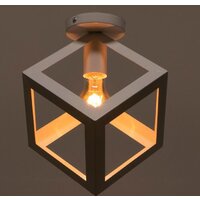Люстра средней высоты BayerLux Куб 5200216 (белый)