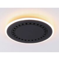 Светильник-тарелка Ambrella light Comfort FL51407 BK (черный)