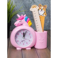Настольные часы ILikeGift Rainbow unicorn 7050-01 (розовый)