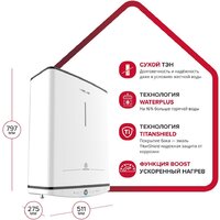 Накопительный электрический водонагреватель Ariston Velis Tech Abse Dry 50