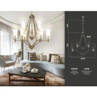 Подвесная люстра Ambrella light TR TR3233
