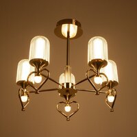 Подвесная люстра BayerLux Ламур 10385919 (золото)