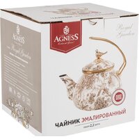 Чайник без свистка Agness Royal Garden 950-078