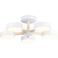 Припотолочная люстра Ambrella light FL4825/5 WH