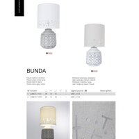 Настольная лампа Arte Lamp Bunda A4007LT-1WH