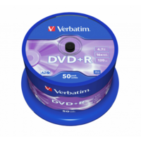 DVD+R диск Verbatim 4.7Gb 16x 43550 (50 шт.)