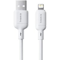 Кабель Baseus Silky Series Fast Charging Cable USB Type-A - Lightning (1 м, белый)
