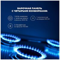Варочная панель DeLonghi GRAZIA 6GW IM