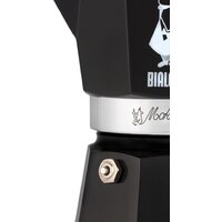 Гейзерная кофеварка Bialetti Moka Express (3 порции, черный)