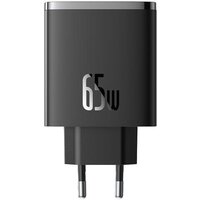 Сетевое зарядное Baseus Cube Pro 3 Ports Fast Charger 65W P10152301113-00 (черный)