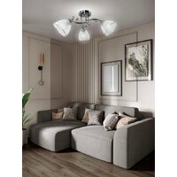 Припотолочная люстра Aitin Pro НПБ 02-3x60-101 6042/3 (хром)