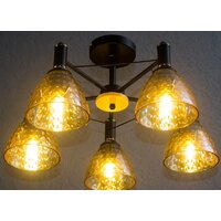 Припотолочная люстра Aitin Pro C1314/5 (черный)