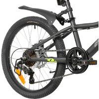 Детский велосипед Foxx Differ 20 2026 20SH6D.DIFFER.BK6 (черный)