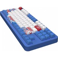 Клавиатура Red Square Alumix TKL Classic Pakuru (белый, g3ms Aquamarine)