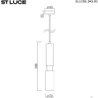 Подвесная люстра ST Luce SL1192.343.01