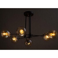 Подвесная люстра Aitin Pro N4797/6 (черный/бронза)