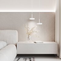 Подвесная люстра Elektrostandard Plate 50260 LED (белый)