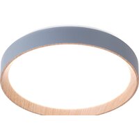 Светильник-тарелка Ambrella light FZ1320 (серый/светлое дерево)