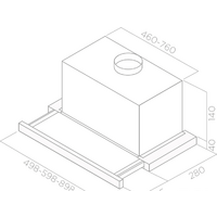Кухонная вытяжка Elica Elite 14 Lux GRVT/A/90 (PRF0098879)