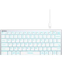Клавиатура A4Tech Fstyler FX61 (серебристый/белый)