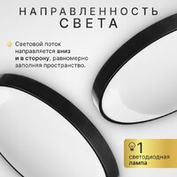 Припотолочная люстра Sundays Home 240924-14 5771 (черный)