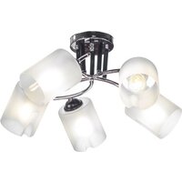 Припотолочная люстра Aitin Pro НПБ 02-5x60-101 K2180/5 (черный/хром)