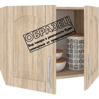 Шкаф навесной Кортекс-мебель Корнелия Ретро ВШ50г-400 (ольха)
