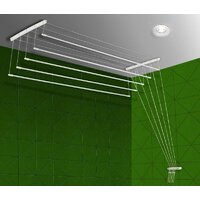 Сушилка для белья Ledeme Потолочная стальная 1.4 м (5 планок)