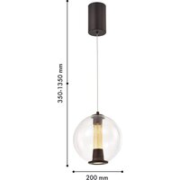 Подвесная люстра Favourite Boble 4550-2P