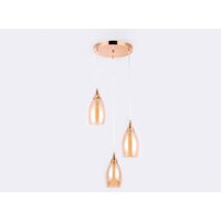 Подвесная люстра Ambrella light Traditional TR3549/3 GD/TI