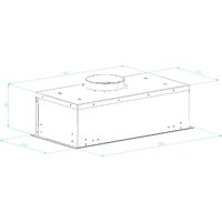 Кухонная вытяжка Schtoff DNS light 60 Black (черный)
