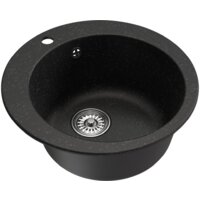 Кухонная мойка Mixline ML-GM13 551890 (черный)