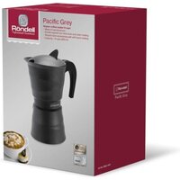 Гейзерная кофеварка Rondell Pacific Grey RDA-1901