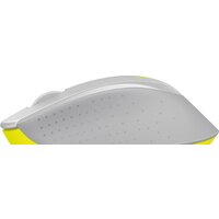 Мышь Logitech M330 Silent Plus (серый/желтый)