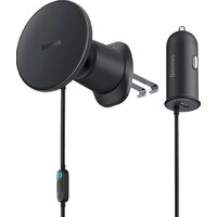 Автомобильное зарядное Baseus CW01 Magnetic Wireless Charging Car Mount 40W Claw Editon C40141000111-00