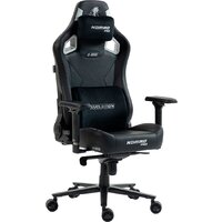 Игровое (геймерское) кресло Evolution Nomad PRO X-Base Black-Silver (черный/серебристый)