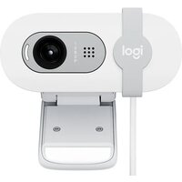 Веб-камера Logitech Brio 100 (белый)