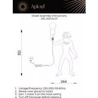 Настольная лампа Aployt Magali APL.309.04.01