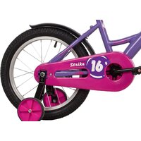 Детский велосипед Novatrack Strike 16 2022 163STRIKE.VL22 (фиолетовый)