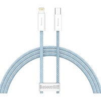 Кабель Baseus Lightning - USB Type-C CALD000003 (1 м, голубой)