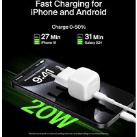 Сетевое зарядное Belkin WCA009KQWH (белый)