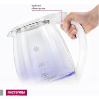 Электрический чайник Мастерица EK-1801G (белый)
