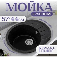 Кухонная мойка Saniteco Pura (черный)