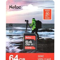 Карта памяти Netac P600 64GB NT02P600STN-064G-R