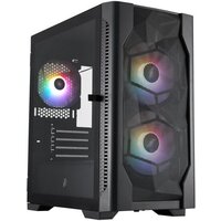 Корпус 1stPlayer D4-M FRGB (черный)