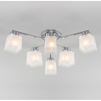 Припотолочная люстра Евросвет Delfi 30162/6 (Хром)