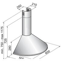 Кухонная вытяжка Korting KHC6930X