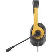 Наушники A4Tech Fstyler FH100U (черный/желтый)