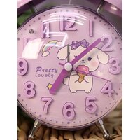 Настольные часы ILikeGift Clear wake-up with animals HL-5140-03 (фиолетовый)